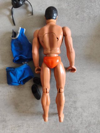 Figura Big Jim con accesorios