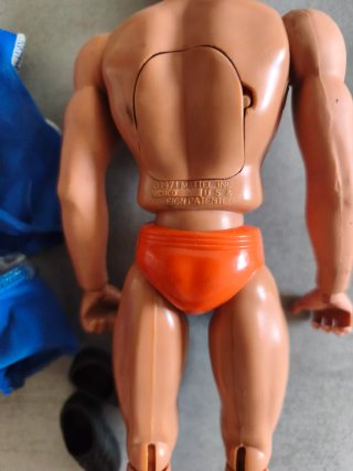 Figura Big Jim con accesorios