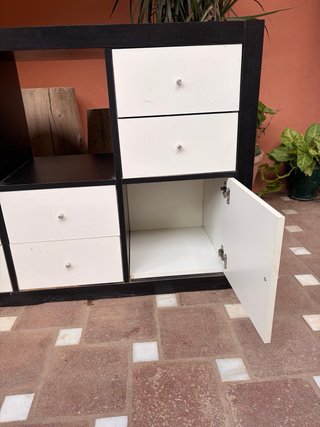 Mueble organizador con cajones