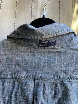 Camicia Woolrich Uomo Blu