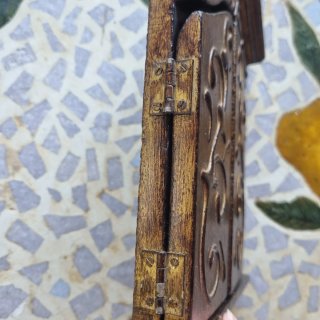 Tríptico religioso vintage GISELARTE