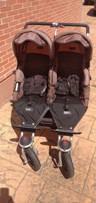 Silla gemelar con capachos