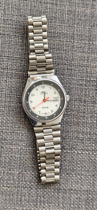 Reloj Lotus Mujer Plata y Blanco