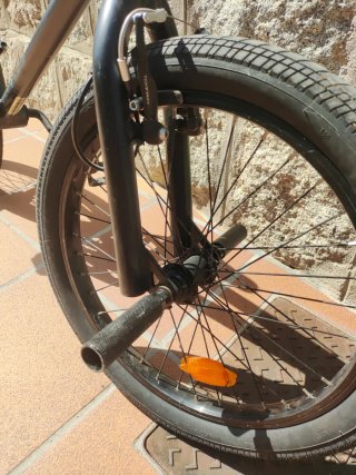Bici BMX Gris
