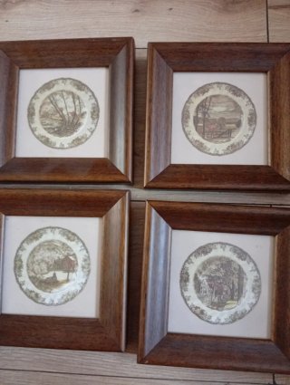 4 Cuadros Decorativos Clásicos