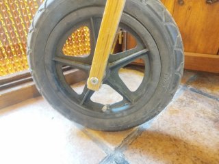 Bicicleta infantil madera