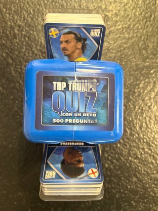 Juego Cartas Top Trumps Fútbol Mundial