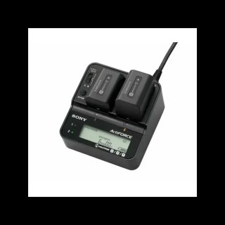 Sony AC-VQV10 Cargador Doble y Adaptador de Corriente para Baterías InfoLITHIUM