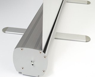 4 Rollups Aluminio 85x200cm + Funda