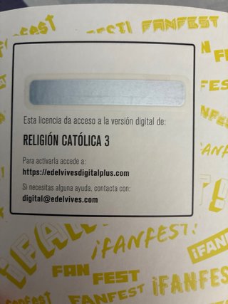 Religión Católica 3 Secundaria Fanfest
