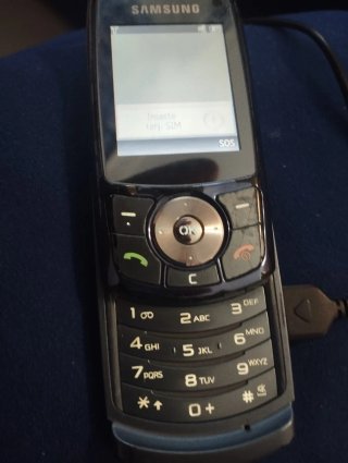 Móvil Samsung SGH-L760 Deslizante