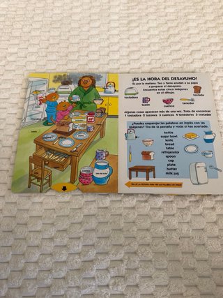 Un Dia Mira y Encuentra 100 Palabras en Ingles
