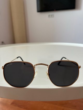 Gafas de sol RIMLAND doradas y negras