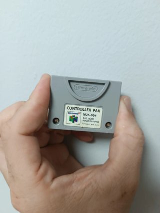 Controller Pak. Oficinal. Nintendo 64