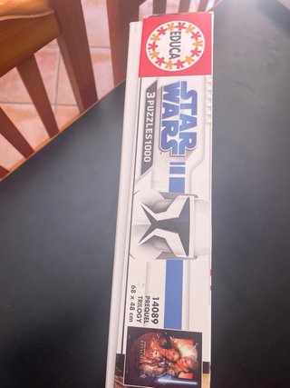 Puzzle Star Wars Educa 3 Películas 1000 Piezas