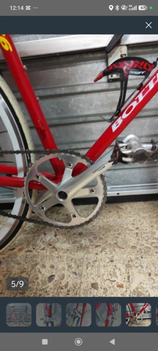 Bicicleta Bottecchia Single Speed Roja