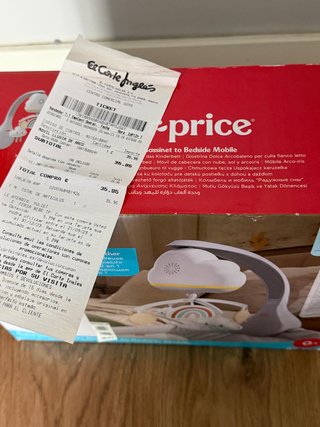 Móvil Fisher-Price 2 en 1 Lluvia y Arcoíris