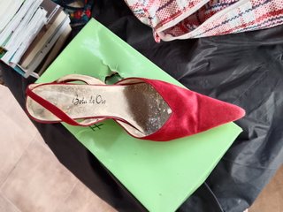 Zapatos de fiesta rojos