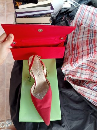 Zapatos de fiesta rojos