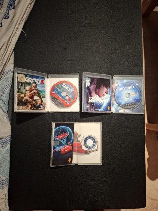 Lote juegos PS3 y PSP: Far Cry 3, Beyond, Cars 2