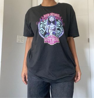 Camiseta Novia Cadaver Tim Burton