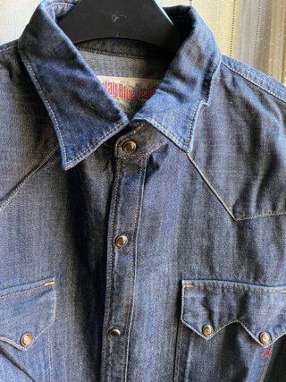 Camicia Replay Uomo Denim Vintage
