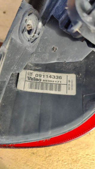 Farolins Traseiros Opel Corsa C (Conjunto)