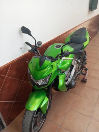 Kawasaki Z750 2007 Verde Lima