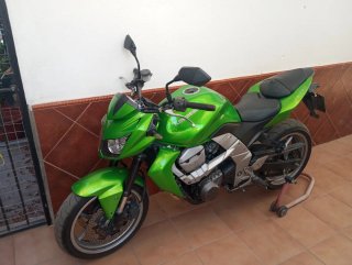 Kawasaki Z750 2007 Verde Lima