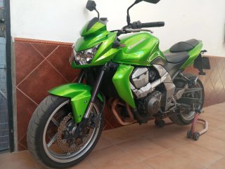 Kawasaki Z750 2007 Verde Lima