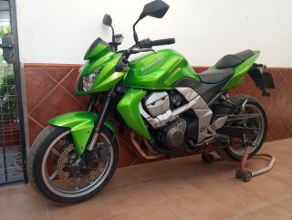 Kawasaki Z750 2007 Verde Lima