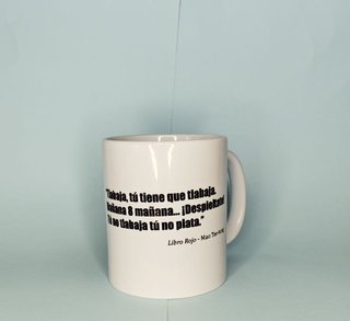Taza cerámica Mao Tse-Tung