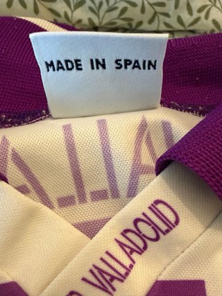 Camiseta Real Valladolid 1995-1996 Kelme