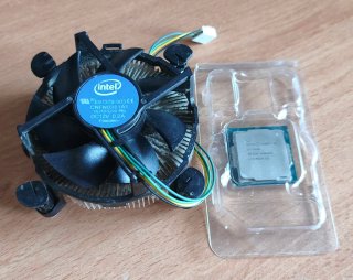 Combo P. Base+Intel 7400 + Gráfica 1030 + Cooler