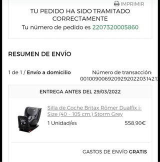 Silla bebe niño Britax Römer dualfix i-size40-105