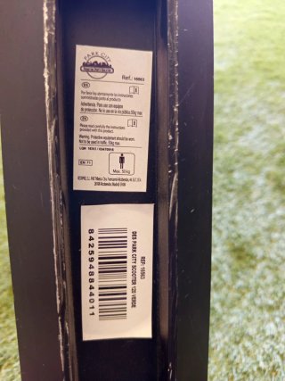 Patinete plegable Park City verde