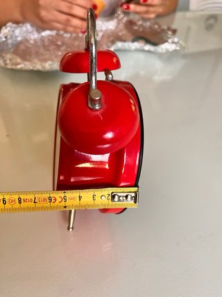 Reloj Despertador Bart Simpson Rojo