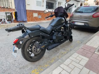 Kawasaki Vulcan 650 S Negra