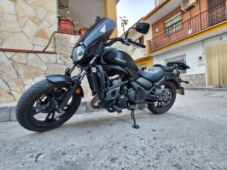 Kawasaki Vulcan 650 S Negra