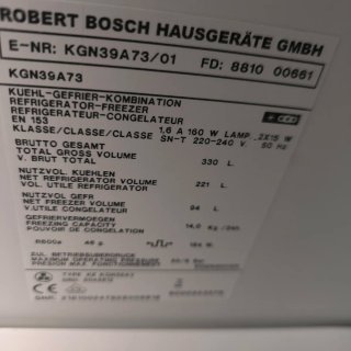 Frigorífico Bosch