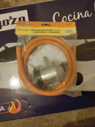 Hornillo a gas Orbegozo FD2600 + kit de butano
