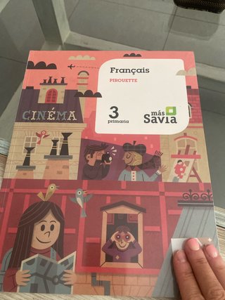 Français, 3 Primaria Pirouette : Más Savia