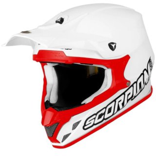 Casco Motocross/Enduro Scorpion VX20 Air Blanco M