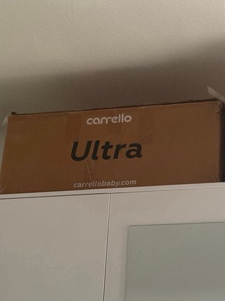 Carrito de bebé gris como nuevo