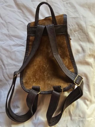 Bolso CroChi Marrón Ante