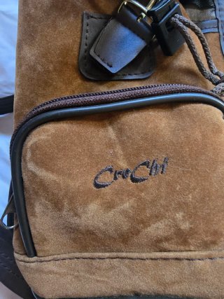 Bolso CroChi Marrón Ante