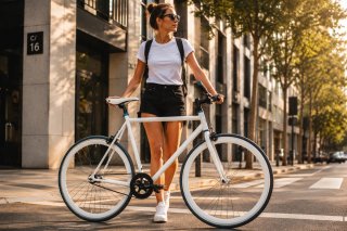 Bicicleta BH Fixie / Single Speed Blanca
