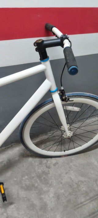 Bicicleta BH Fixie / Single Speed Blanca