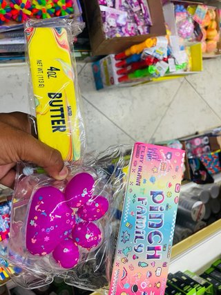 Set 2 Pezzi Antistress: Burro Squishy + Zampa