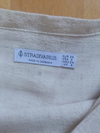 Falda pantalón corta de Stradivarius
